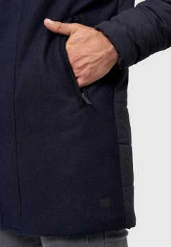 Indicode Jeans Parkas Winterparka Ontario Heren Donkerblauw -Indicode Jeans Verkoop 2023 b1ebd134cc86209f124822a58271c954