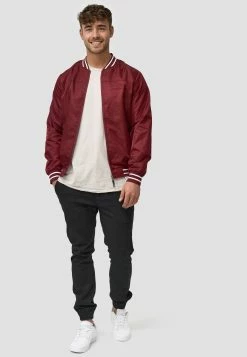 Indicode Jeans Tussenjassen Tussenjas Manos Heren Bourgogne -Indicode Jeans Verkoop 2023 b23c4248385d081369ea46f2da6dc3ec