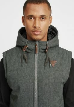 Indicode Jeans Bodywarmers Bodywarmer Lecter Heren Grijs / Donkergrijs -Indicode Jeans Verkoop 2023 b2ca8c2bb74e14099e934c6d7961c865