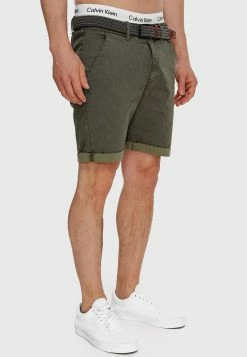 Indicode Jeans Shorts Regular Broek Estrada Heren Groen -Indicode Jeans Verkoop 2023 b2eac9fdaf0662f672643388140f3ce2