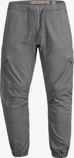 Indicode Jeans Cargobroeken Tapered Cargobroek Levi Cargo Heren Grijs