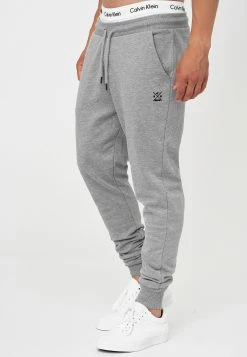 Indicode Jeans Sweatpants Tapered Broek Eberline Heren Grijs -Indicode Jeans Verkoop 2023 b3d8bed4cb97b3ade28483808fc39b72