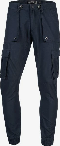 Indicode Jeans Cargobroeken Regular Cargobroek Leonard Heren Blauw