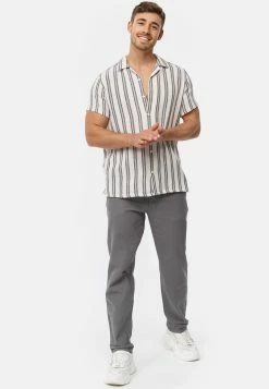 Indicode Jeans Pantalons Regular Broek Clio Heren Grijs -Indicode Jeans Verkoop 2023 b4069e36fea7b72ead6f858404c4d1fa