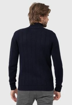 Indicode Jeans Coltruien Trui Heren Donkerblauw -Indicode Jeans Verkoop 2023 b4e3aae96fa8da35881c463baa9b7d3a