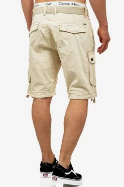 Indicode Jeans Cargo Shorts Regular Cargobroek Abner Heren Sand -Indicode Jeans Verkoop 2023 b57508a178391396c56521176c5fbea6