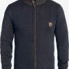 Indicode Jeans Vesten Gebreid Vest Andy Heren Blauw