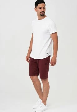 Indicode Jeans Sweat Shorts Regular Broek Eckerd Heren Bourgogne -Indicode Jeans Verkoop 2023 b89cc23e77c6775b32798d2a8fe496fc