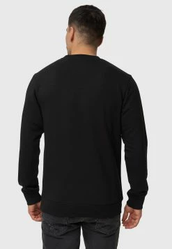 Indicode Jeans Sweatshirts Sweatshirt Baxter Heren Zwart -Indicode Jeans Verkoop 2023 b982df091dd09790694e06cfaf48031a