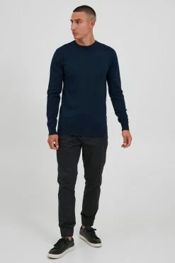 Indicode Jeans Crewneck Truien Trui INDICODE Heren Donkerblauw -Indicode Jeans Verkoop 2023 b99266382d394b1a20e79692b28f9ece
