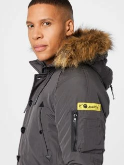 Indicode Jeans Parkas Winterparka Heren Donkergrijs -Indicode Jeans Verkoop 2023 bafe61d9f40f391fda57d348256d2d79