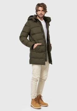 Indicode Jeans Parkas Winterparka Heren Kaki -Indicode Jeans Verkoop 2023 bb10c1c7aba5a08a5a4b55af617d9e43