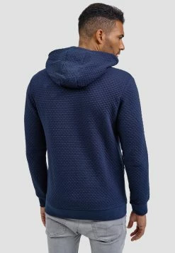 Indicode Jeans Hoodies Trui Heren Donkerblauw -Indicode Jeans Verkoop 2023 bcae2f4a8bdd465440ce28aecc7c934d