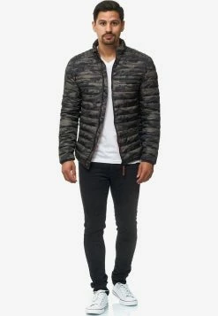 Indicode Jeans Tussenjassen Tussenjas Islington Heren Donkergroen -Indicode Jeans Verkoop 2023 bce4869fe4331edb270d31ee805ddb87