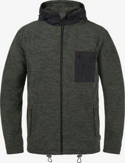Indicode Jeans Fleece Jassen Fleece Jas Heren Groen