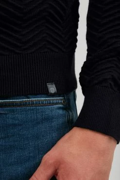 Indicode Jeans Vesten Gebreid Vest Banjamino Heren Zwart -Indicode Jeans Verkoop 2023 bd23eda661353eac7587053bc57c0583