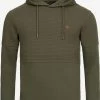 Indicode Jeans Hoodies Sweatshirt Franz Heren Kaki