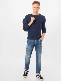 Indicode Jeans Crewneck Truien Regular Fit Trui Christian Heren Navy -Indicode Jeans Verkoop 2023 be01940a9f78eb812dde0ef035b33cc8