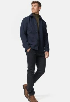 Indicode Jeans Tussenjassen Tussenjas Thanasis Heren Donkerblauw -Indicode Jeans Verkoop 2023 be682b4002fa7f5cf67c3411e3ca9336