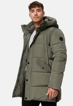 Indicode Jeans Parkas Winterparka Kasper Heren Donkergroen -Indicode Jeans Verkoop 2023 bebd1d367583ff5bba36c68acd9bb151