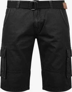 Indicode Jeans Cargo Shorts Regular Cargobroek Costa Heren Zwart