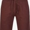 Indicode Jeans Sweat Shorts Regular Broek Eckerd Heren Bordeaux