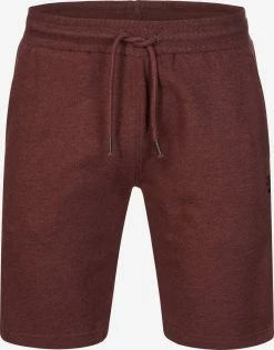 Indicode Jeans Sweat Shorts Regular Broek Eckerd Heren Bourgogne