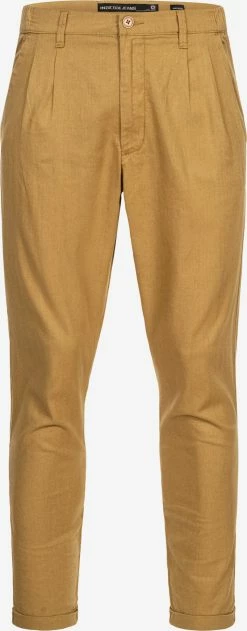 Indicode Jeans Chinos Regular Chino Cunningham Heren Lichtbruin