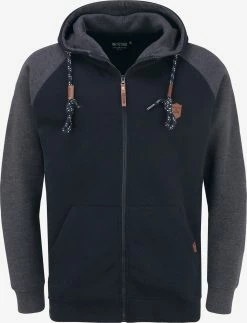 Indicode Jeans Sweatvesten Met Capuchon Sweatvest Terence Heren Navy