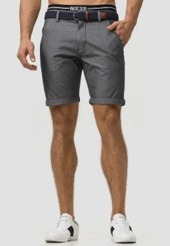 Indicode Jeans Chino Shorts Regular Chino Bryant Heren Donkergrijs