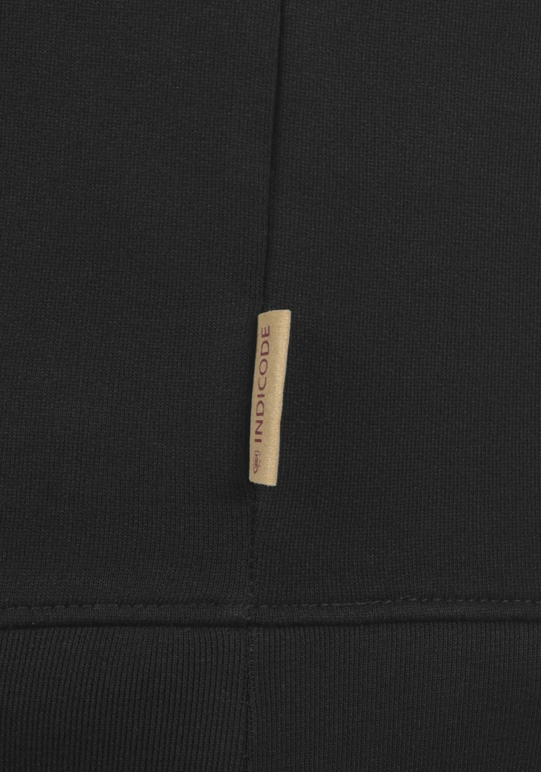 Indicode Jeans Hoodies Sweatshirt Elliot Heren Zwart 6 Indicode Jeans Hoodies Sweatshirt Elliot Heren Zwart - Afbeelding 4