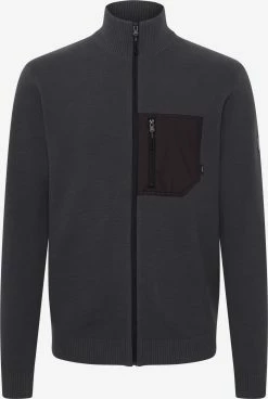 Indicode Jeans Vesten Gebreid Vest Heren Antraciet