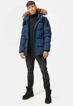 Indicode Jeans Parkas Winterparka Hexyl Heren Kobaltblauw -Indicode Jeans Verkoop 2023 c389b4c506a653c2b2bffc2e0ce53b65