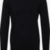 Indicode Jeans Crewneck Truien Trui BADAN Heren Zwart