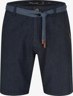 Indicode Jeans Chino Shorts Regular Chino Heren Nachtblauw