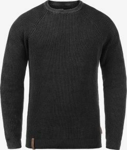 Indicode Jeans Crewneck Truien Trui Rockford Heren Zwart