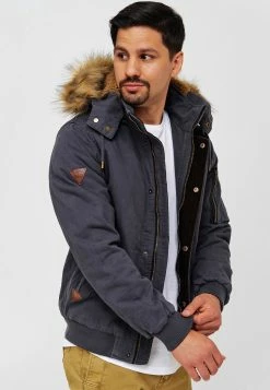 Indicode Jeans Winterjassen Winterjas Pennington Heren Donkergrijs -Indicode Jeans Verkoop 2023 c96500c96965e0c881bd49215fe480bf