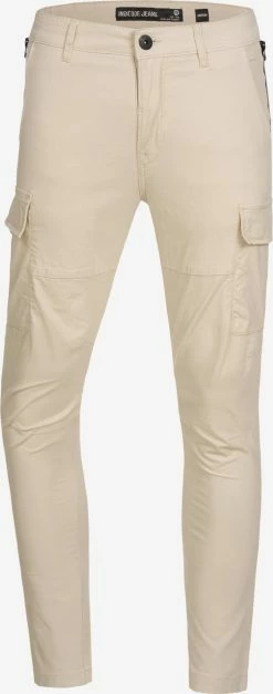 Indicode Jeans Cargobroeken Slimfit Cargobroek Mathews Heren Beige