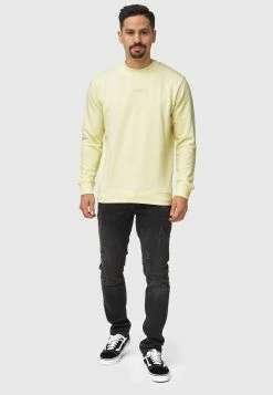 Indicode Jeans Sweatshirts Sweatshirt Baxter Heren Pasteelgeel -Indicode Jeans Verkoop 2023 c9d704cd550ab5583792e9f644f9c6a4