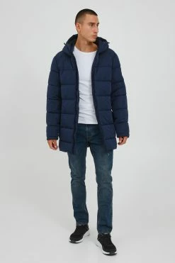 Indicode Jeans Winterjassen Winterjas Hersh Heren Navy -Indicode Jeans Verkoop 2023 c9da0494234438280c4c1590736064f2