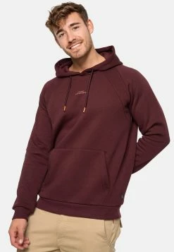 Indicode Jeans Hoodies Sweatshirt Virginia Heren Bourgogne -Indicode Jeans Verkoop 2023 ca00250a426483c545cd34b1a16ed798