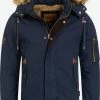 Indicode Jeans Winterjassen Winterjas Pennington Heren Navy -Indicode Jeans Verkoop 2023 ca4ff9419a4538598f20fcd425887806