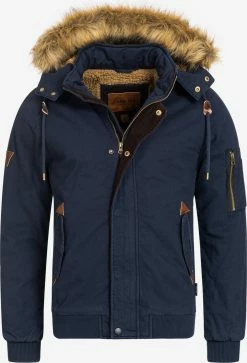 Indicode Jeans Winterjassen Winterjas Pennington Heren Navy