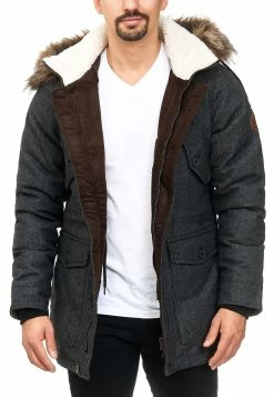 Indicode Jeans Parkas Winterparka Baynes Heren Donkergrijs -Indicode Jeans Verkoop 2023 ca5922c2c99dc451c70f3e342c76c6fa