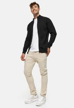 Indicode Jeans Vesten Gebreid Vest Buch Heren Zwart -Indicode Jeans Verkoop 2023 ca70326d470036629bc604d3e058db1c