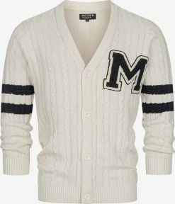 Indicode Jeans Vesten Gebreid Vest Jose Heren Wit