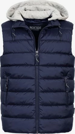 Indicode Jeans Bodywarmers Bodywarmer Heren Blauw