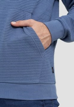 Indicode Jeans Hoodies Trui Heren Duifblauw / Blauw Gemêleerd -Indicode Jeans Verkoop 2023 caa890d7d3eabde49a0b22c44057f115