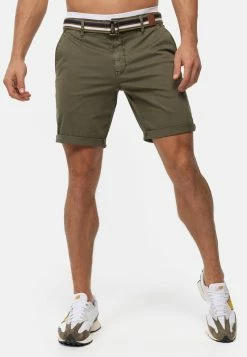 Indicode Jeans Shorts Regular Broek Cunning Heren Groen -Indicode Jeans Verkoop 2023 cbf64282d6d32f835b3b760772d55227