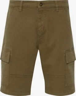 Indicode Jeans Cargo Shorts Regular Cargobroek BROM Heren Groen